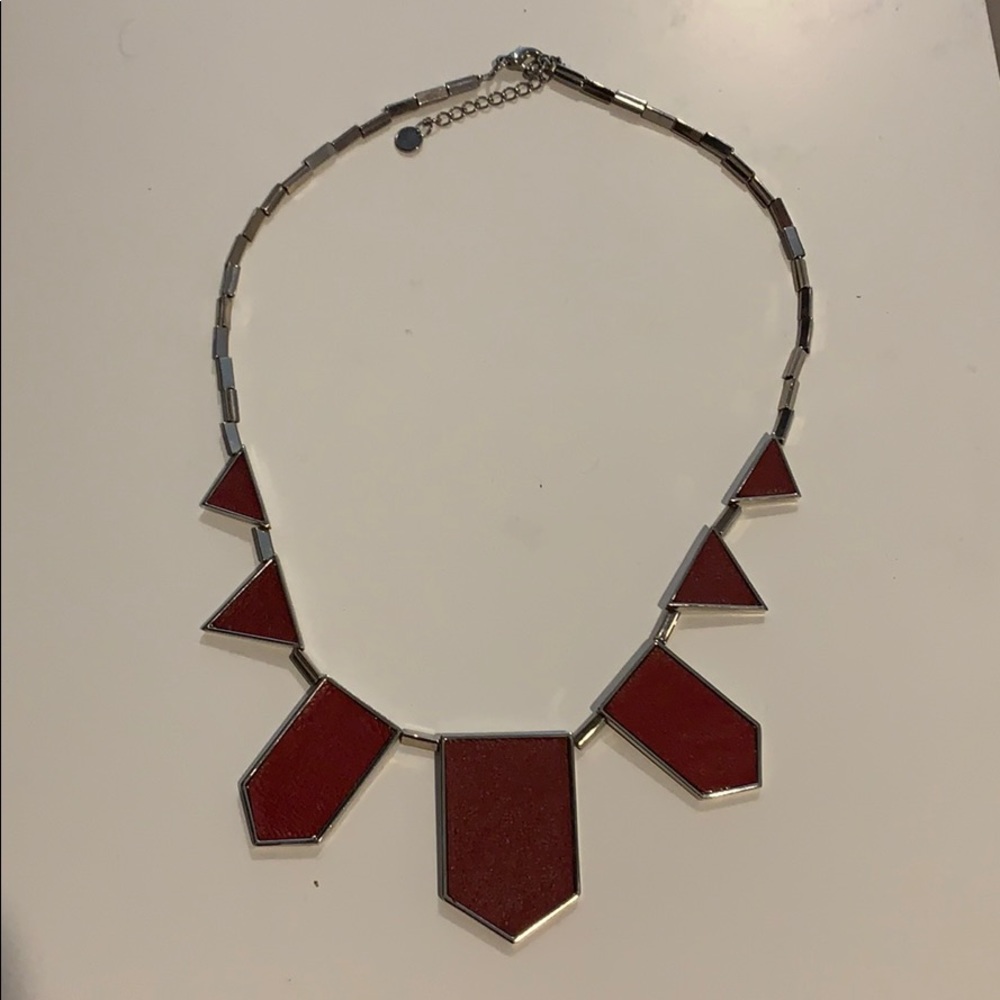 House of Harlow 1960 red necklace